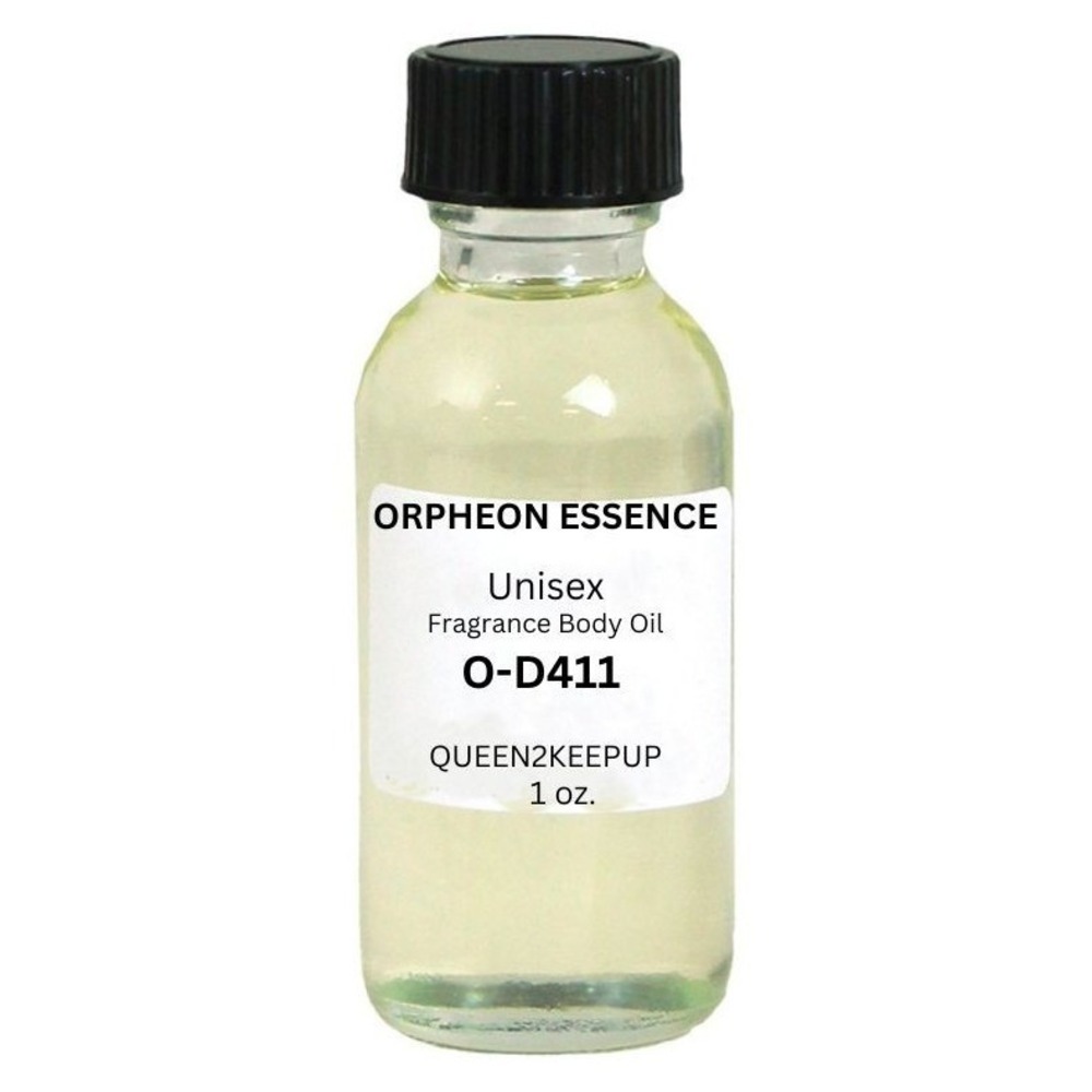 Orpheon Essence Unisex Body Oil Clean Powdery and Elegant Fragrance Scent 1 oz